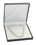7.0-7.5mm Pink Freshwater Pearl Choker Length Necklace - Secondary Image