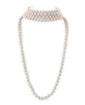 8.0-8.5mm Diana Quad 68" Length Freshwater Pearl Necklace