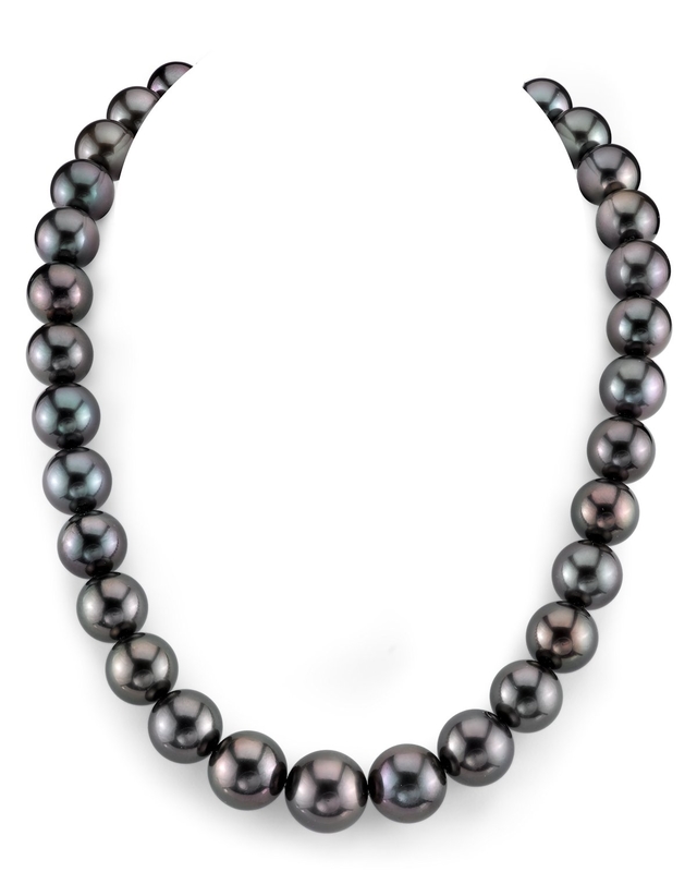 12-15mm Tahitian South Sea Pearl Necklace - AAAA Quality