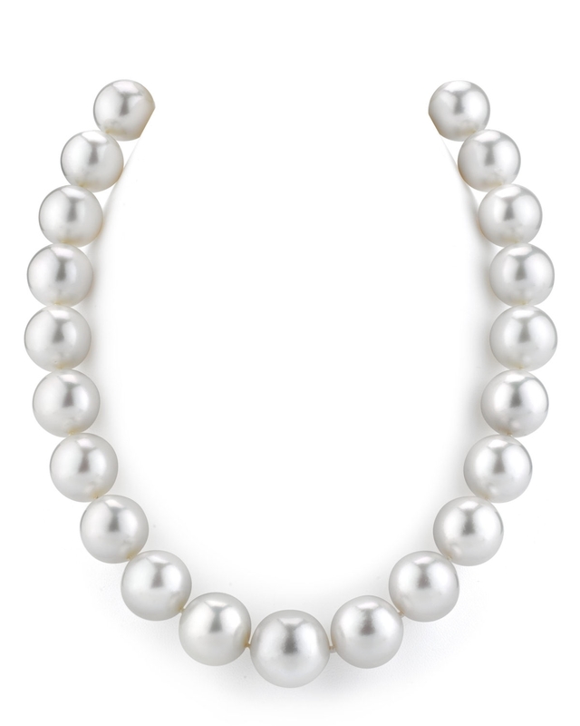 16-18.9mm White South Sea Pearl Necklace- AAAA Quality VENUS CERTIFIED