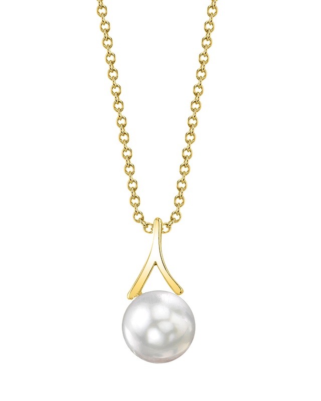 White South Sea Pearl Lindsey Pendant - Secondary Image