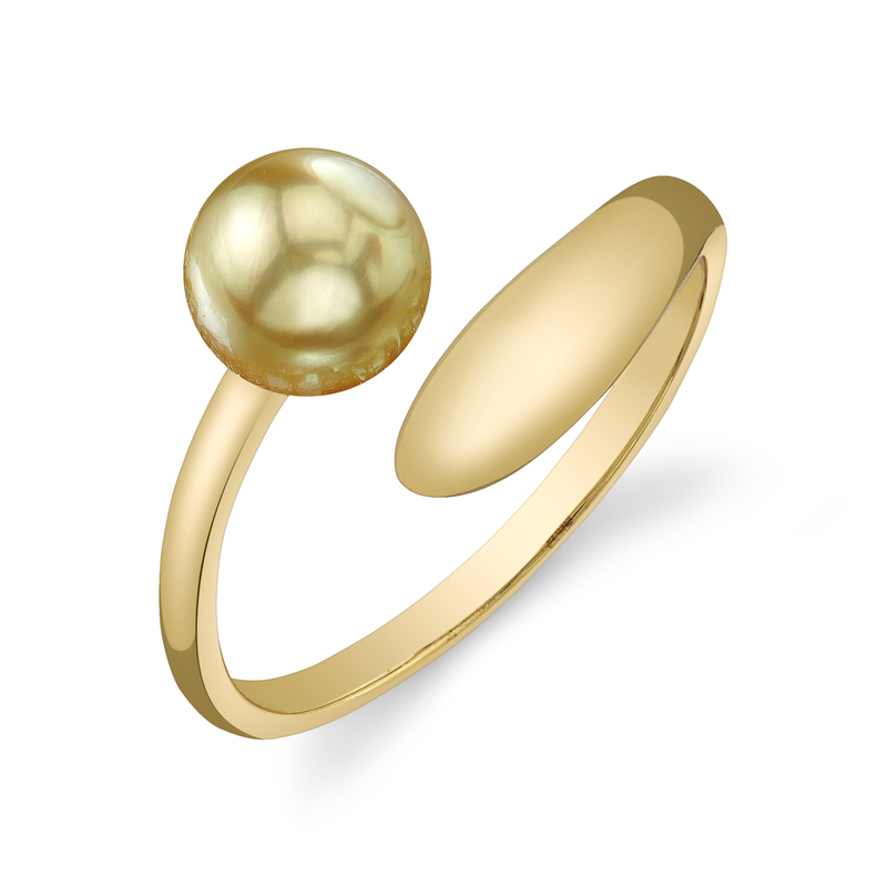 Golden South Sea Pearl Mindy Ring