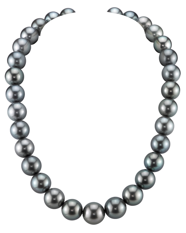 13-14.9mm Tahitian South Sea Pearl Necklace - AAAA Quality